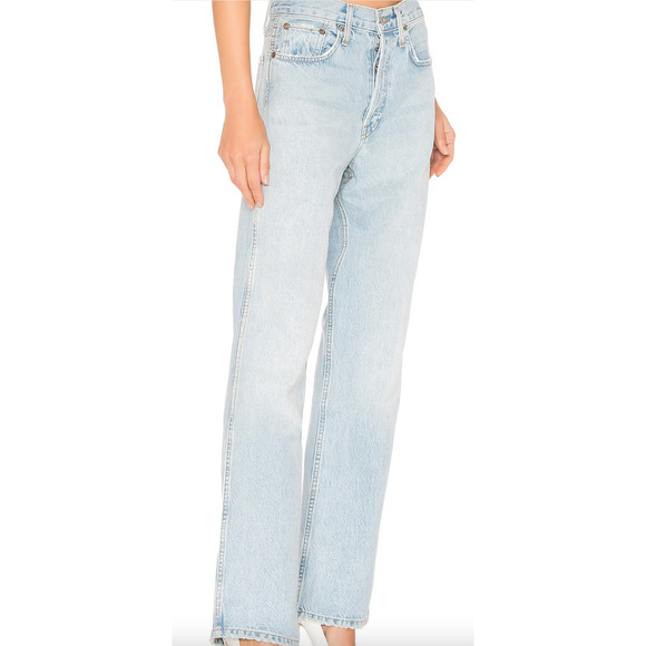 RE/DONE Originals Low Slung Rigid Jeans in Light 04 Sz 29 - Picture 2 of 15